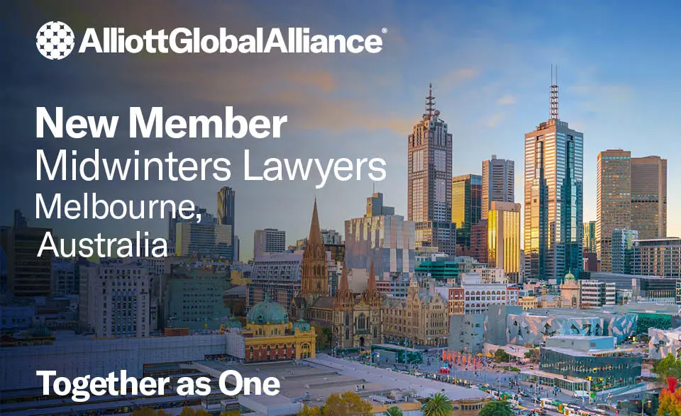 Midwinters Lawyers joins Alliott Global in Melbourne